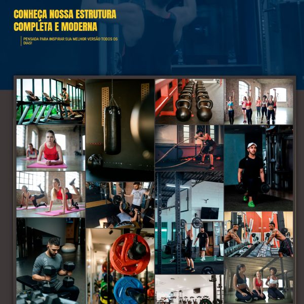 Site de Academia Completo, Pronto para Vender Planos e Divulgar sua Estrutura - Imagem 4
